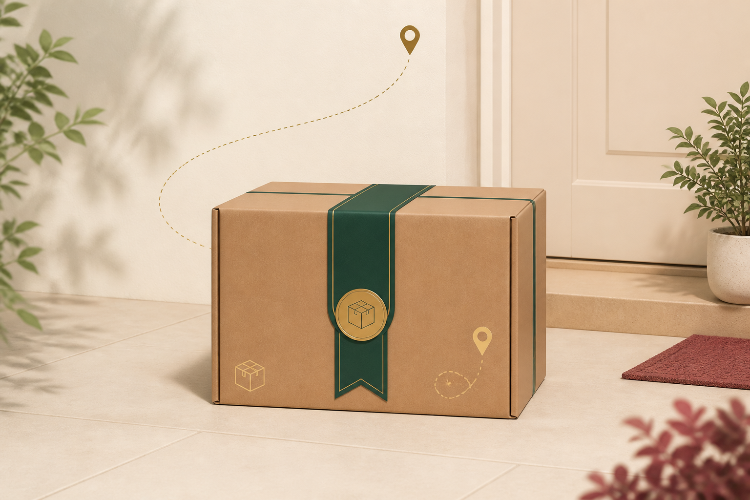 Premium parcel ready for delivery